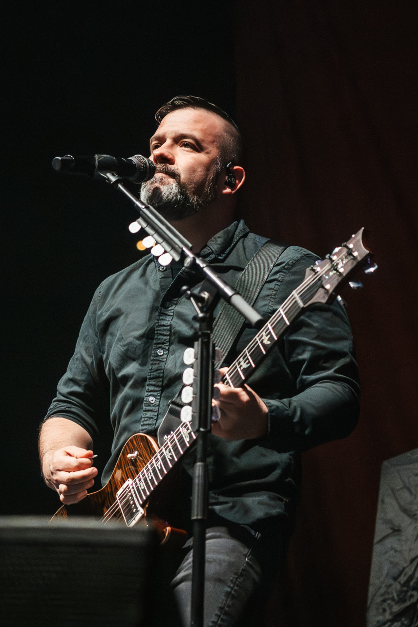 Im Tourtross mit Alter Bridge und Daughtry: die Hardrock/Metal-Truppe aus Atlanta. – Sevendust.