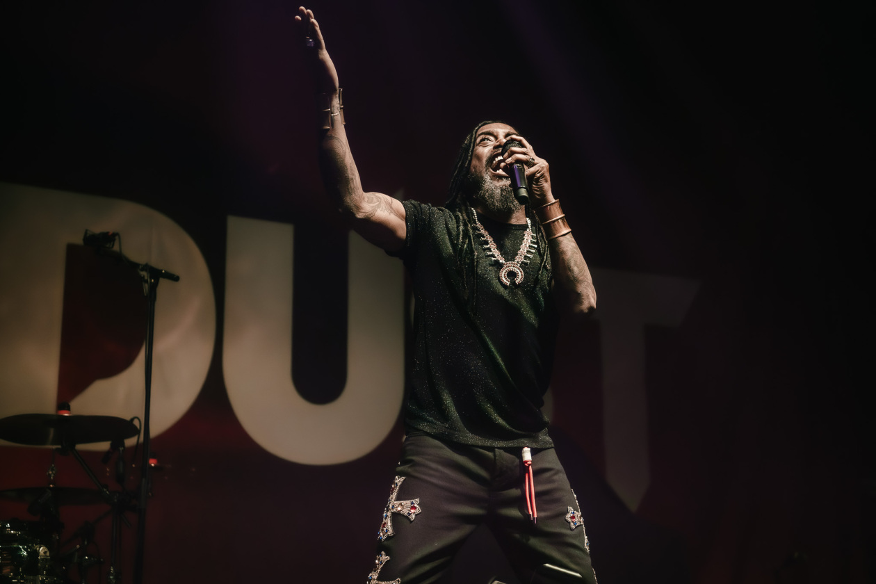 Im Tourtross mit Alter Bridge und Daughtry: die Hardrock/Metal-Truppe aus Atlanta. – Sevendust.