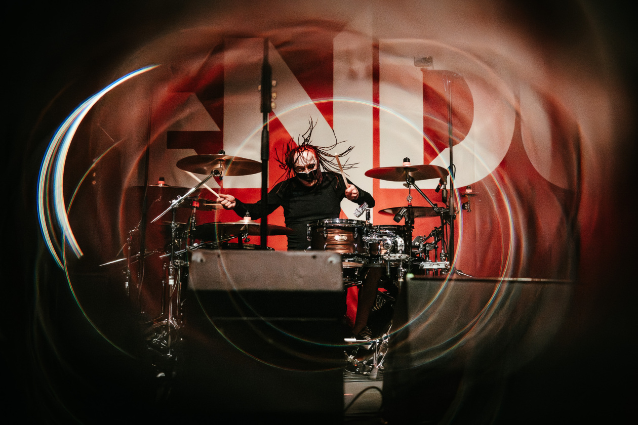 Im Tourtross mit Alter Bridge und Daughtry: die Hardrock/Metal-Truppe aus Atlanta. – Sevendust.