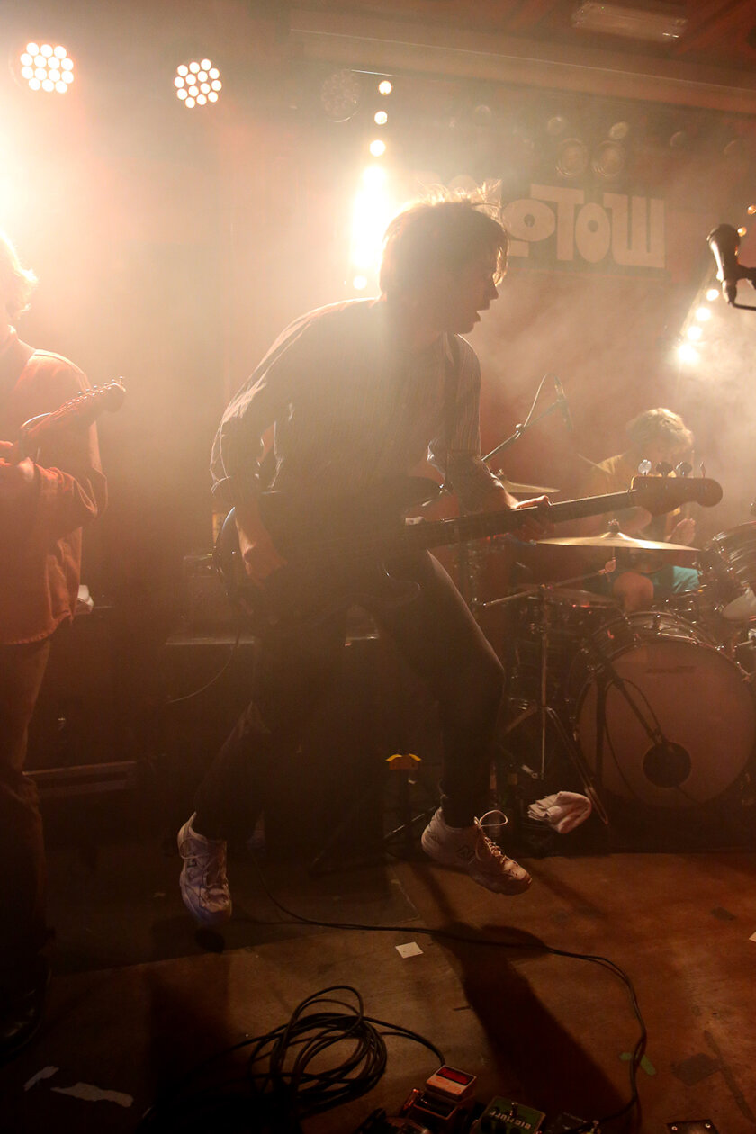 Mit dem Drittling "Food For Worms" on tour: die Post-Punk aus Süd-London. – Shame.