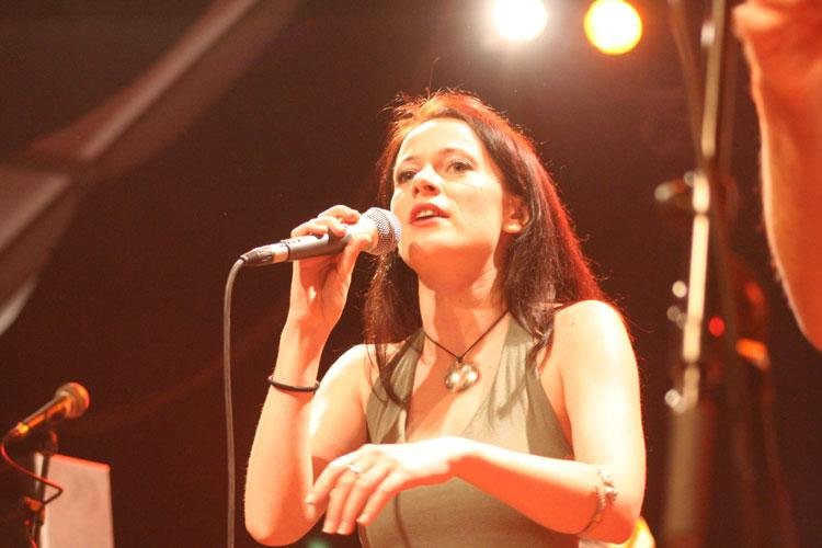 Shantel und das Bucovina Club Orkestar beim Zeltival in Karlsruhe. – 