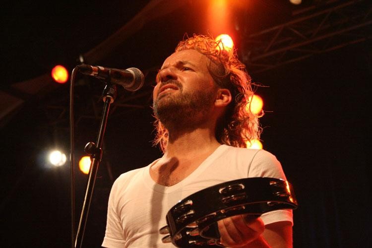 Shantel und das Bucovina Club Orkestar beim Zeltival in Karlsruhe. – 