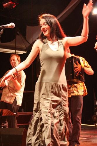 Shantel und das Bucovina Club Orkestar beim Zeltival in Karlsruhe. – 