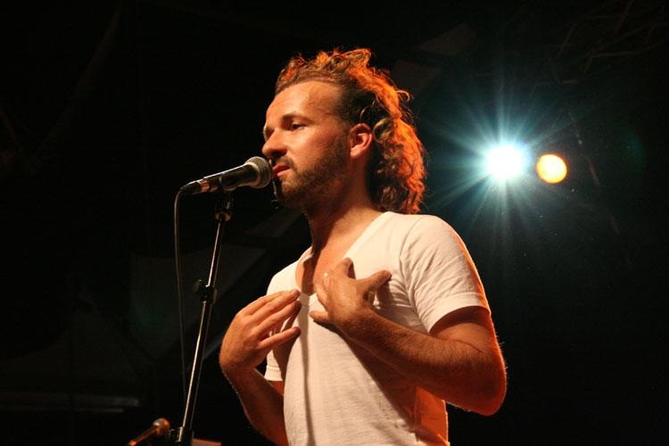Shantel und das Bucovina Club Orkestar beim Zeltival in Karlsruhe. – 