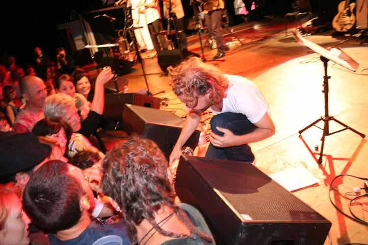 Shantel und das Bucovina Club Orkestar beim Zeltival in Karlsruhe. – 