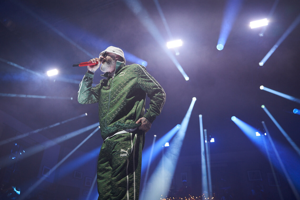 Zuhause: die Weihnachts-Residency des Berliner Rappers. – Sido.