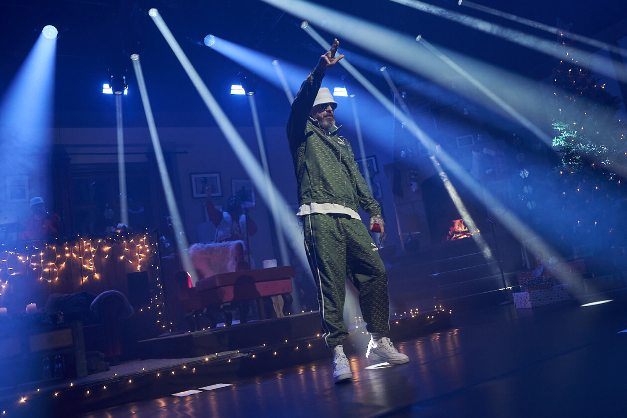 Zuhause: die Weihnachts-Residency des Berliner Rappers. – Sido.