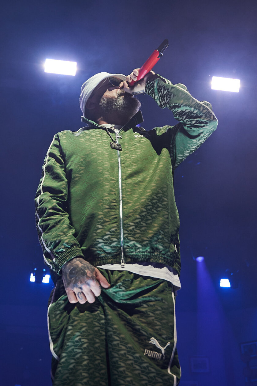 Zuhause: die Weihnachts-Residency des Berliner Rappers. – Sido.
