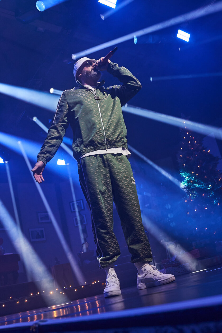 Zuhause: die Weihnachts-Residency des Berliner Rappers. – Sido.