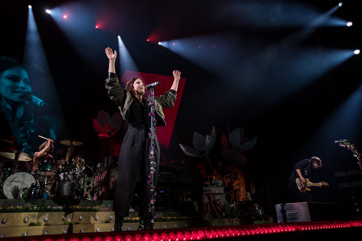 Auf "Schritte Live"-Tour 2020. – Silbermond.