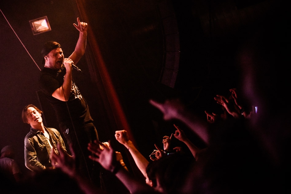 Opener für Boysetsfire im Club Vaudeville. – Silverstein.