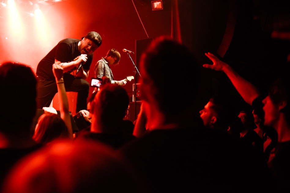 Opener für Boysetsfire im Club Vaudeville. – Silverstein.