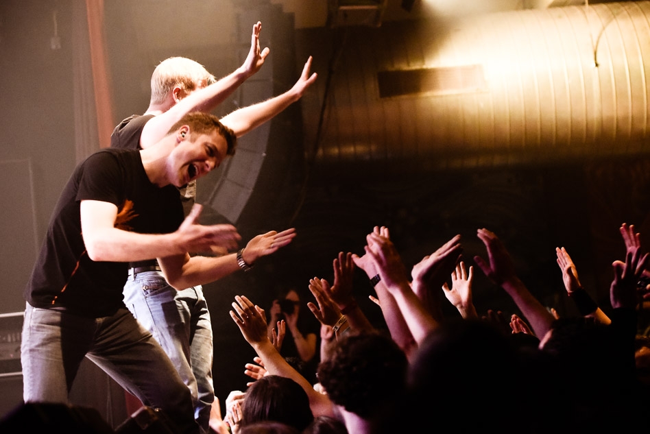 Opener für Boysetsfire im Club Vaudeville. – Silverstein.