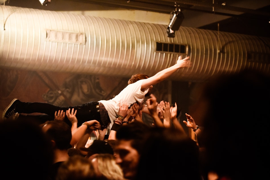 Silverstein – Opener für Boysetsfire im Club Vaudeville. – Stagedive.