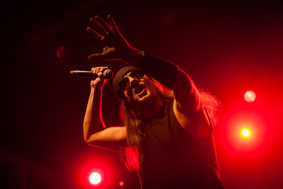 Die Truppe aus New Jersey in der Essigfabrik. – Skid Row.
