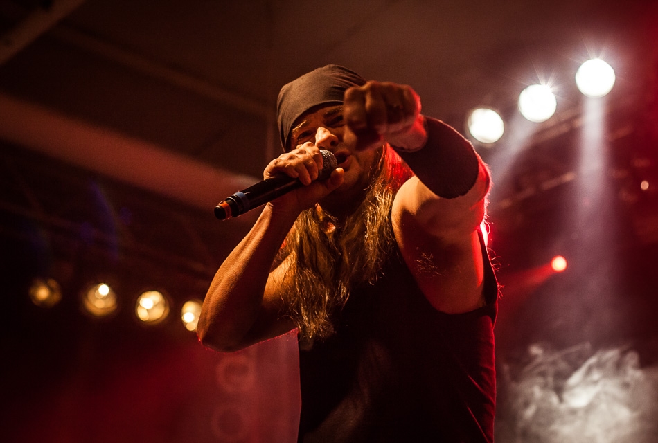 Die Truppe aus New Jersey in der Essigfabrik. – Skid Row.