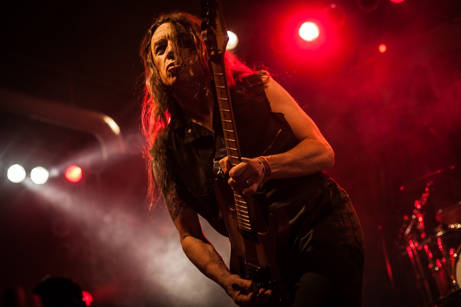 Die Truppe aus New Jersey in der Essigfabrik. – Skid Row.