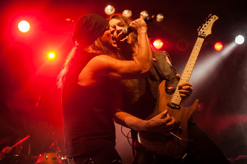 Die Truppe aus New Jersey in der Essigfabrik. – Skid Row.