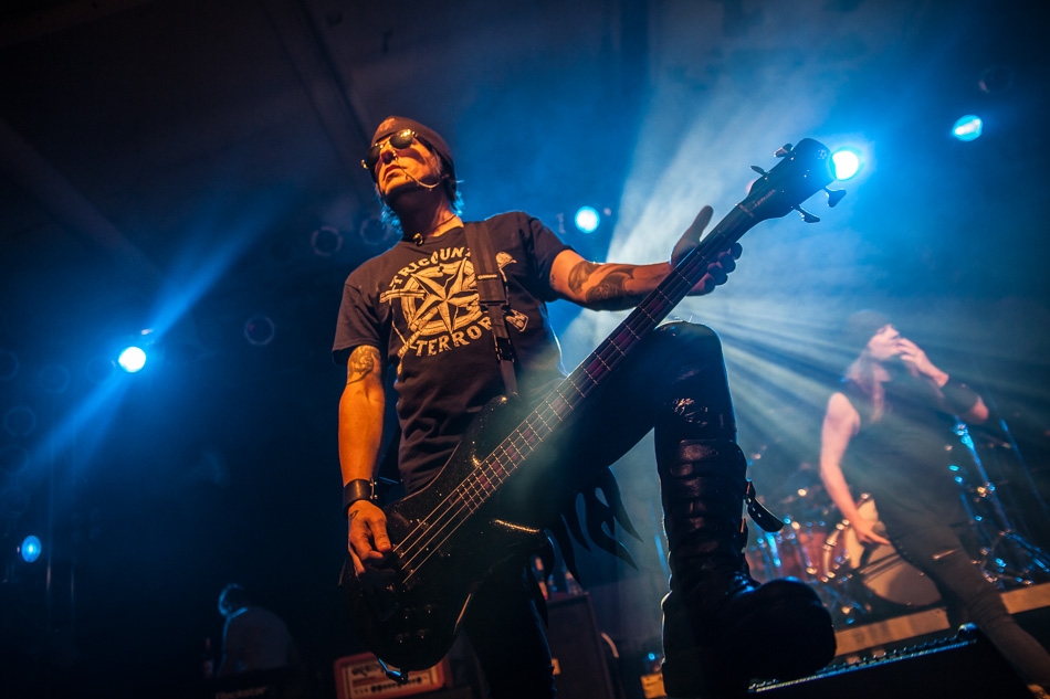 Die Truppe aus New Jersey in der Essigfabrik. – Skid Row.