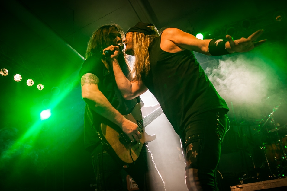 Die Truppe aus New Jersey in der Essigfabrik. – Skid Row.