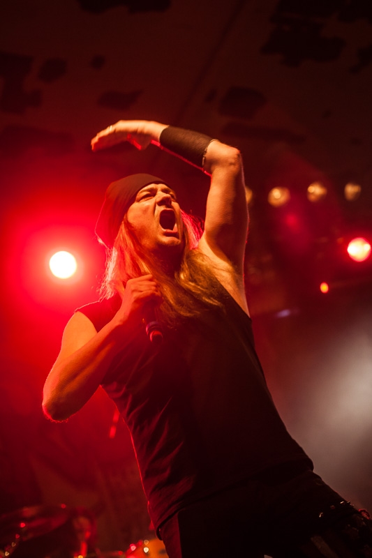 Die Truppe aus New Jersey in der Essigfabrik. – Skid Row.
