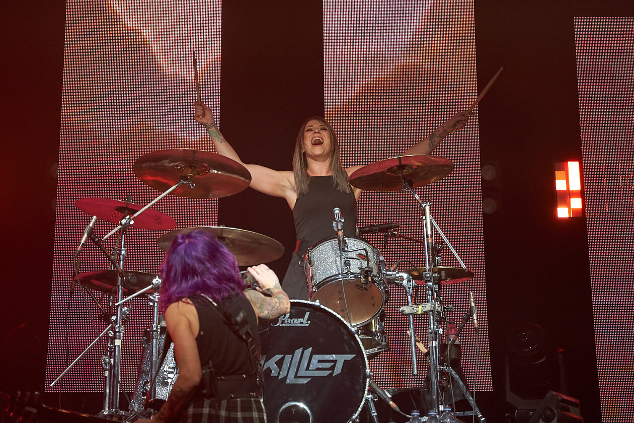 Von Christian Rock bis Nu Metal: die US-Amerikaner auf Deutschlandtour. – Skillet.