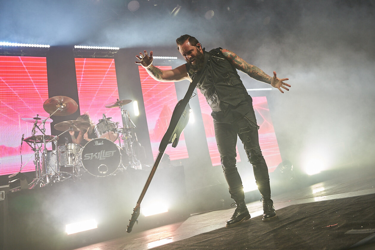Von Christian Rock bis Nu Metal: die US-Amerikaner auf Deutschlandtour. – Skillet.