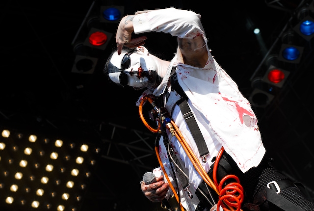 Skinny Puppy metzeln beim Mera Luna 2007. – 