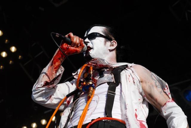 Skinny Puppy metzeln beim Mera Luna 2007. – 