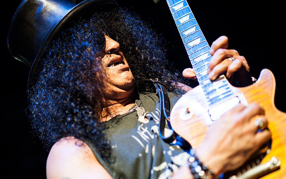 Slash mit Myles Kennedy: Rock das E-Werk! – Ex-Gunner Slash.