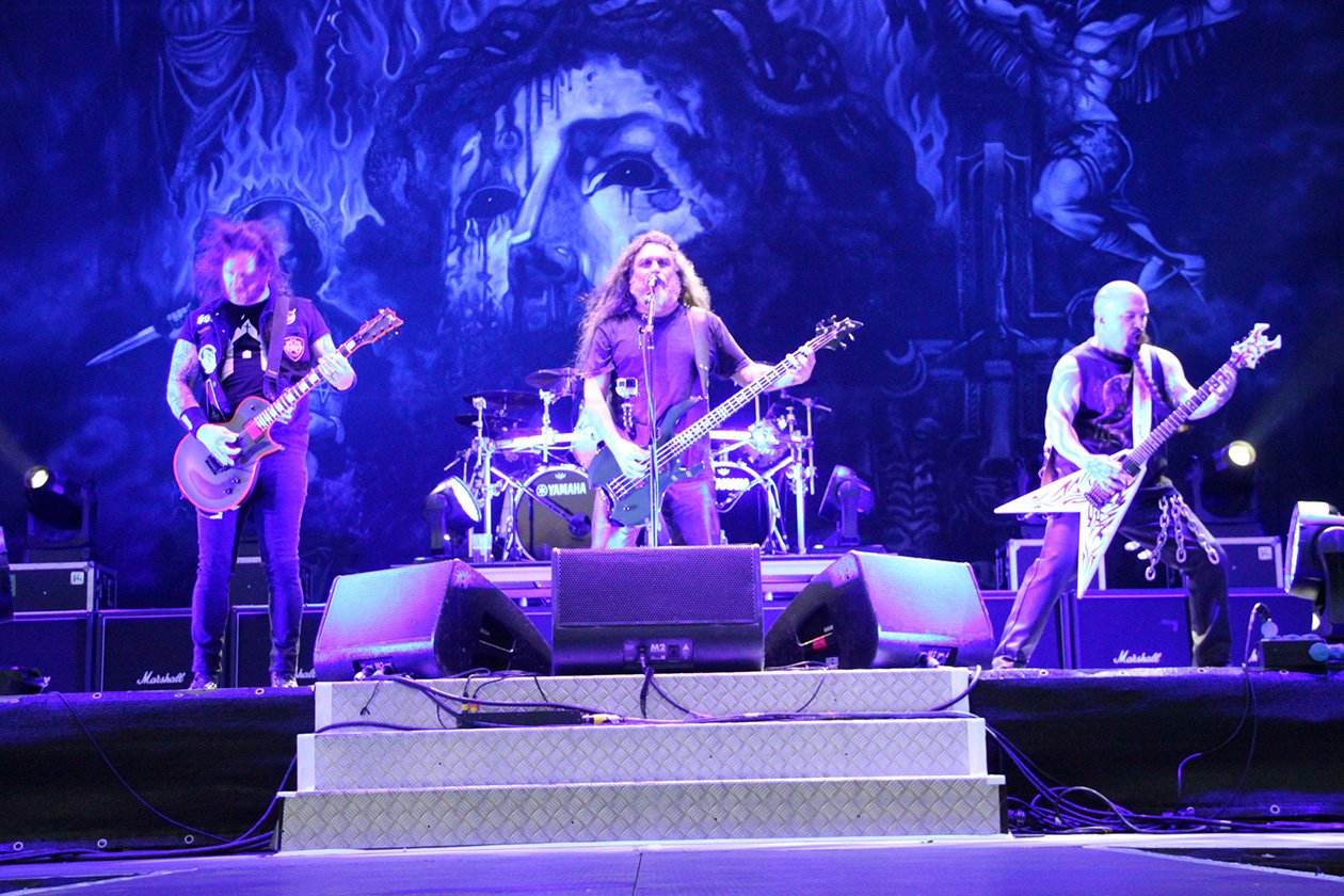 SLAAAAAYYYYER! Der Headliner räumt ab. – Slayer.