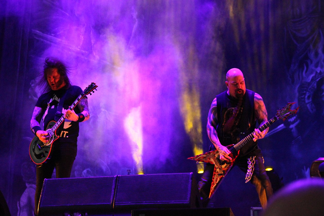 SLAAAAAYYYYER! Der Headliner räumt ab. – Slayer.