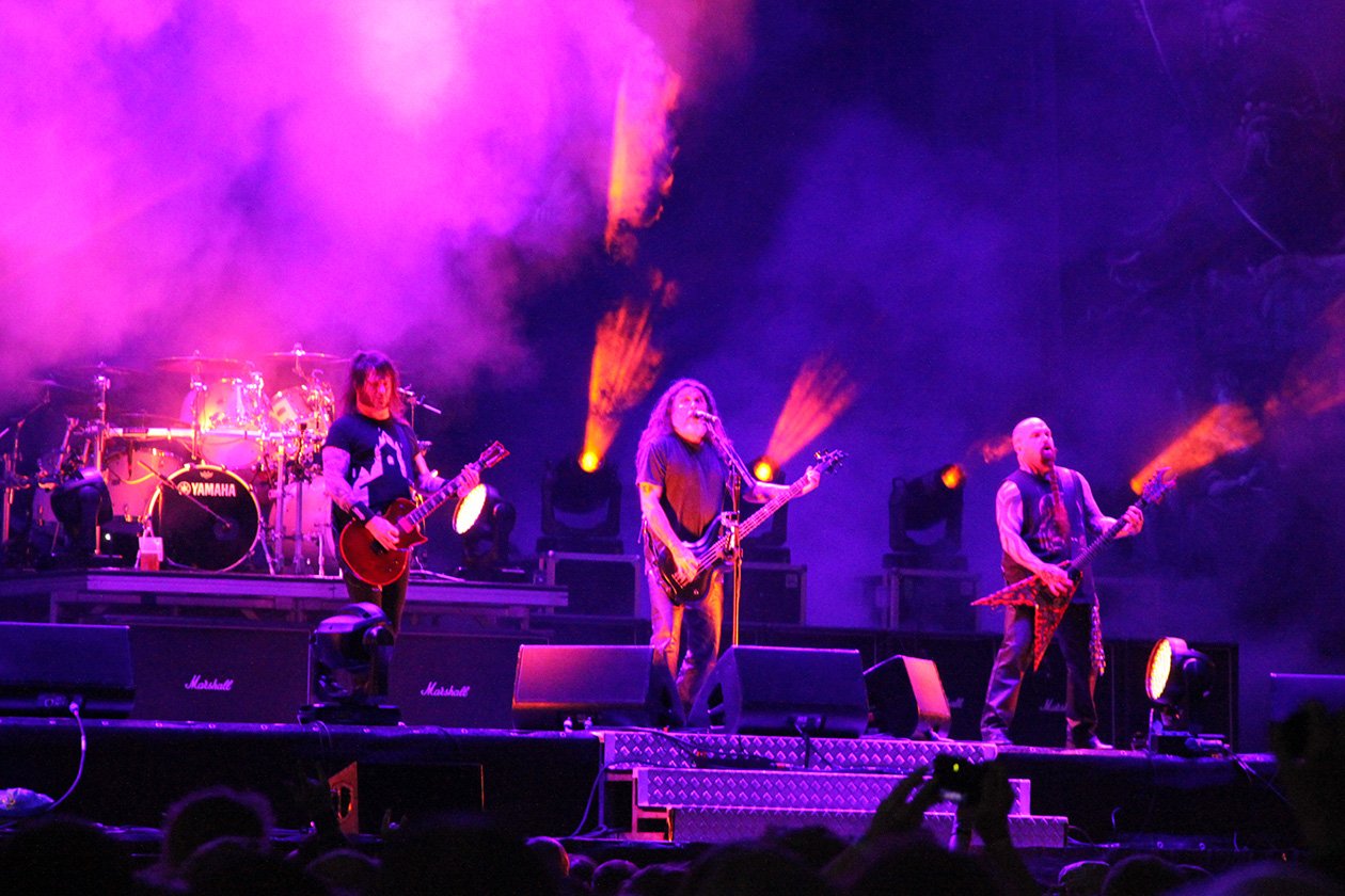 SLAAAAAYYYYER! Der Headliner räumt ab. – Slayer.