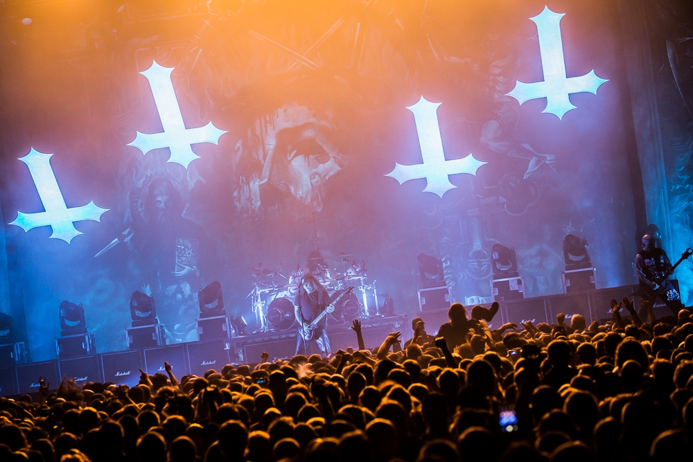 Slayer – Im Powerpack mit Anthrax und Kvelertak. – Die Kult-Härtner im Ruhr Congress.