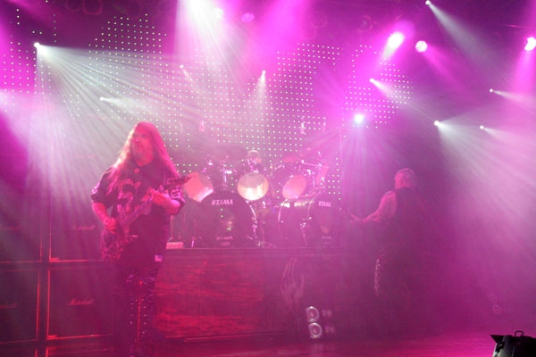 Unholy Alliance-Tour 2008. – Slayer in action!