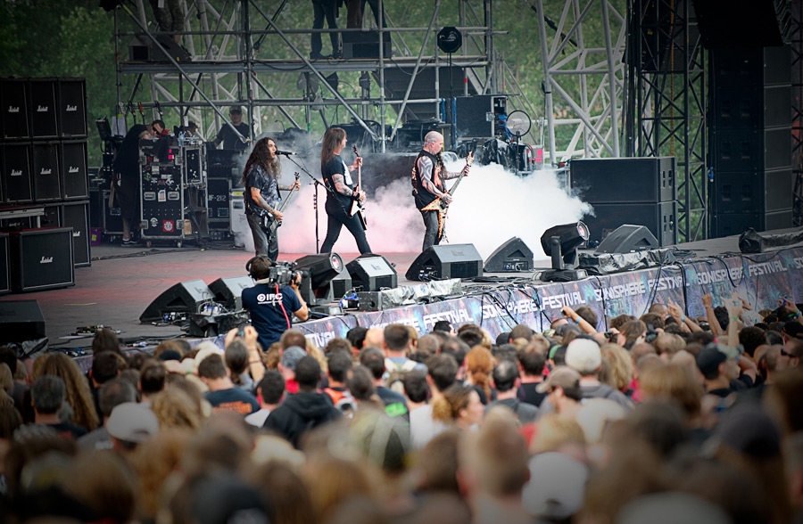 Highspeed im französischen Amneville. – Slayer beim Sonisphere in Amneville.