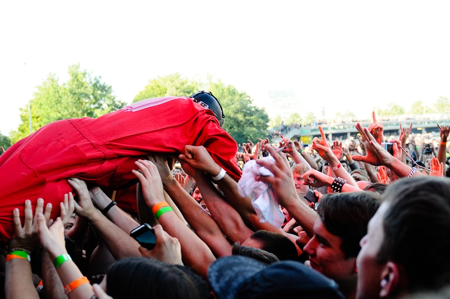 Slipknot beim Sonisphere Festival. – Slipknot als Headliner beim Sonisphere Festival 2011.