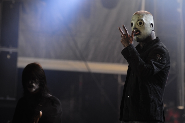Nicht kleckern sondern klotzen - Slipknot. – Drei? Drei was?
