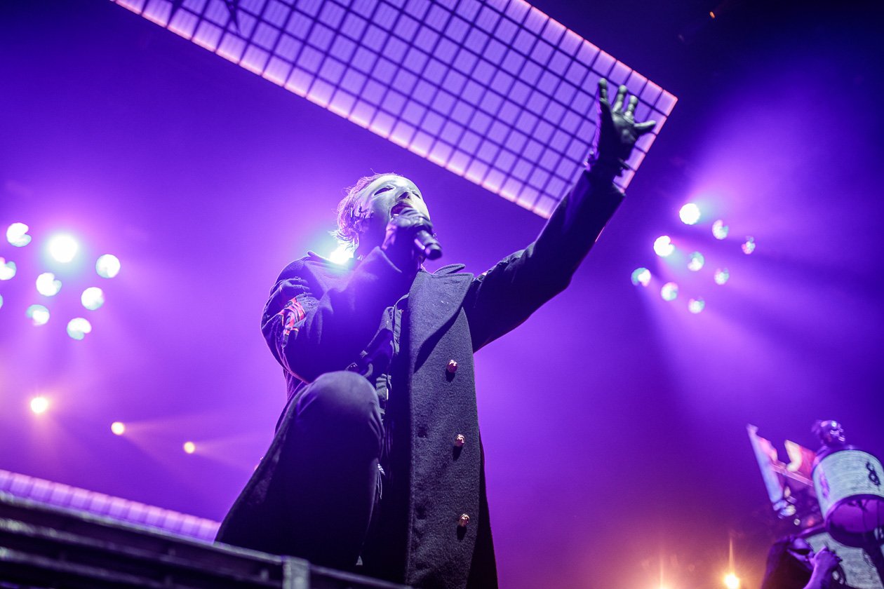 Slipknot – Corey Taylor und Co.: Das aktuelle Album "We Are Not Your Kind" im Gepäck und Behemoth im Vorprogramm. – Corey Taylor.