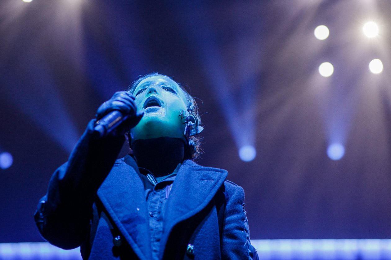 Slipknot – Corey Taylor und Co.: Das aktuelle Album "We Are Not Your Kind" im Gepäck und Behemoth im Vorprogramm. – Corey Taylor.