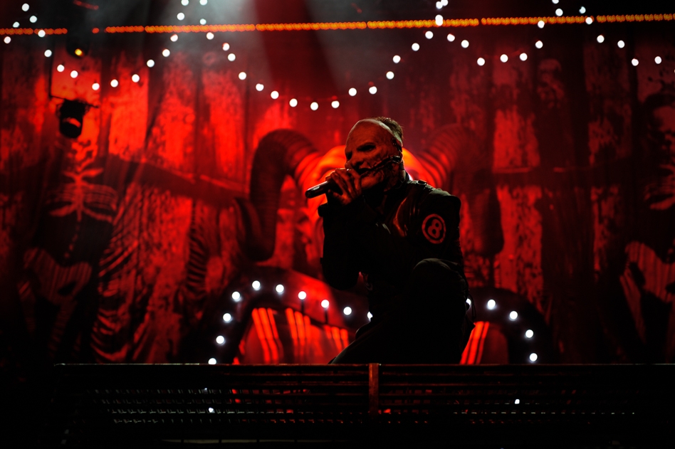 Slipknot – Corey Taylor und Co. zum 30. Geburtstag. – Fronter Corey.