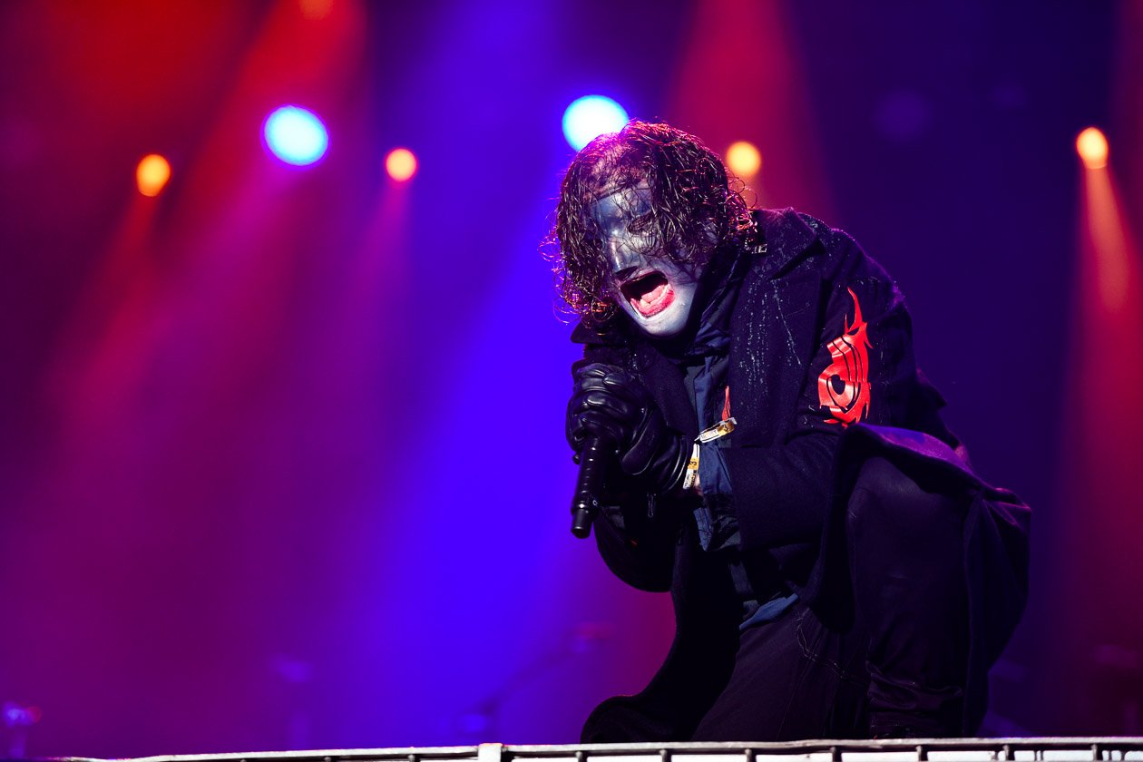 Corey Taylor und Co. machten sich bei ihrem Comeback am letzten Festivaltag die Hauptbühne untertan. – Slipknot.