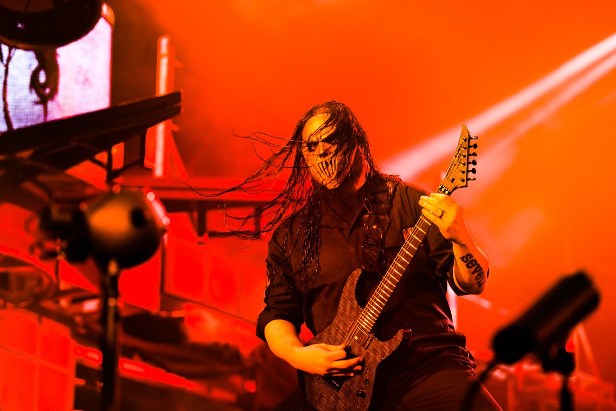 Corey Taylor und Co. machten sich bei ihrem Comeback am letzten Festivaltag die Hauptbühne untertan. – Slipknot.
