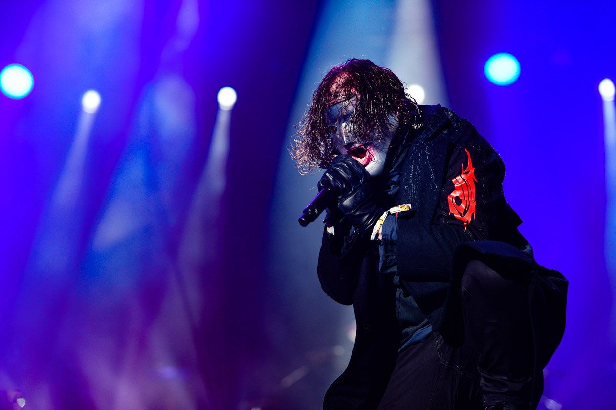Corey Taylor und Co. machten sich bei ihrem Comeback am letzten Festivaltag die Hauptbühne untertan. – Slipknot.