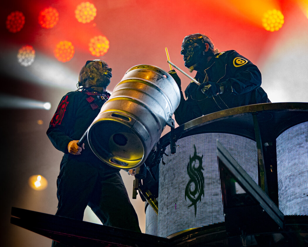 Als Slipknot auf die Bühne kamen, brach ein Sturm über Wacken los. – Slipknot.
