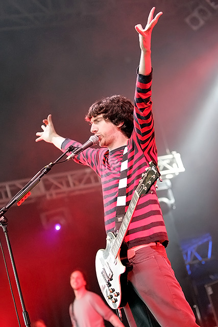 Schottenrock auf der Bonner Museumsmeile: Snow Patrol. – 