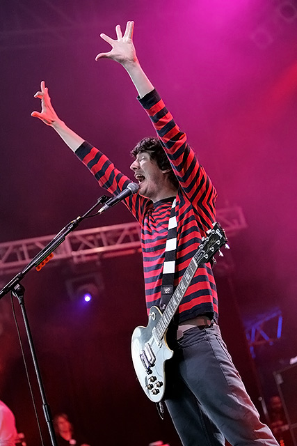 Schottenrock auf der Bonner Museumsmeile: Snow Patrol. – 