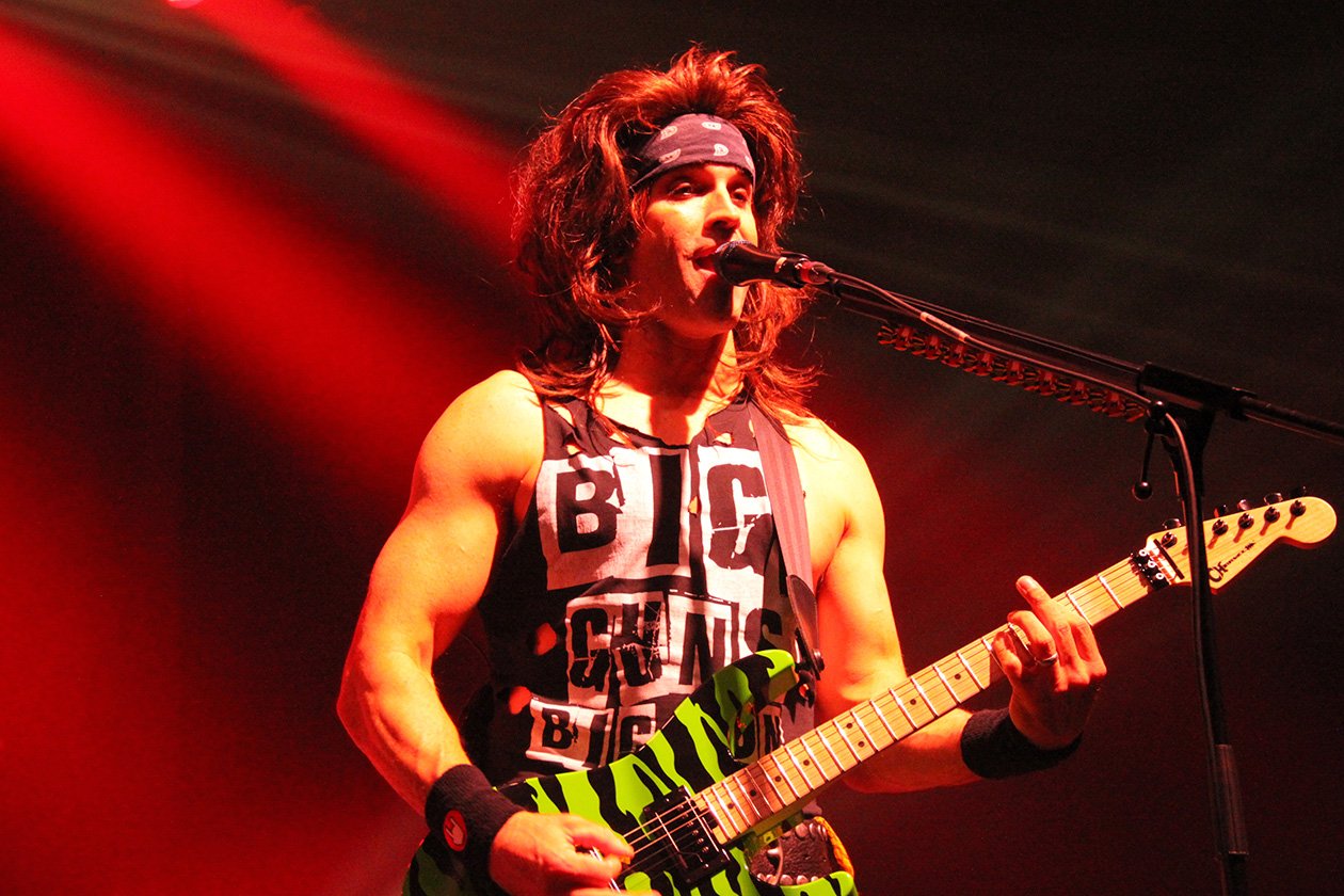 Der ultimative Glam-Metal-Zirkus gastierte auch im Schwabenland. – Steel Panther.