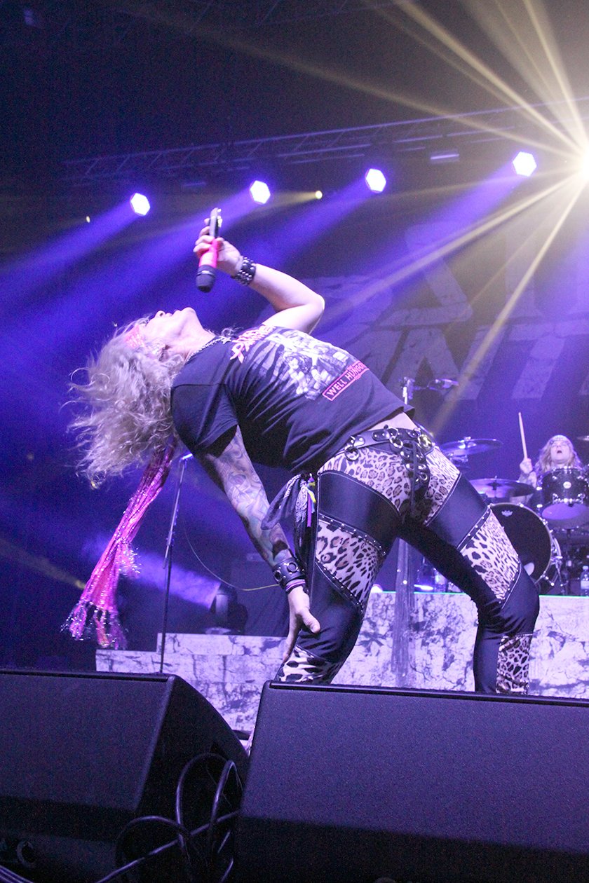 Der ultimative Glam-Metal-Zirkus gastierte auch im Schwabenland. – Steel Panther.