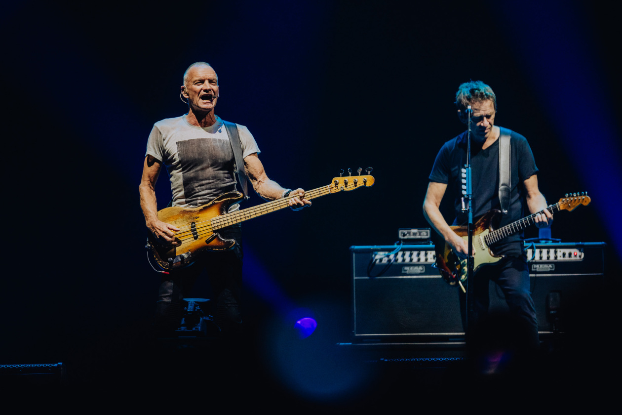 Sting – Sting und Dominic.